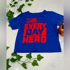 Tees 4/$15 The Childrens Place graphic tee 12-18m